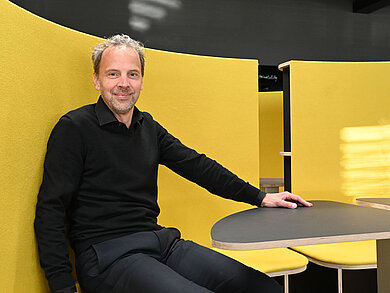 Daniel Rehage, Innovation Manager at the Hettich Group, is one of the speakers at the first “Adaptable Building Conference” organised by the ABC network on 22 January in Rotterdam. Photo: Hettich
